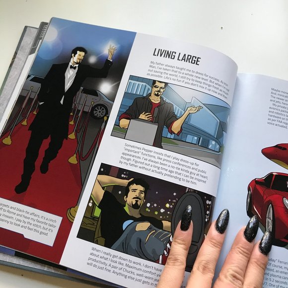 💚 2 for $20 💚 Marvel - The World According to Iron Man Hardcover - Picture 7 of 14